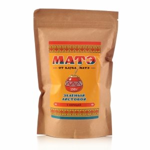 Мате Аргентинский зеленый листовой с корицей